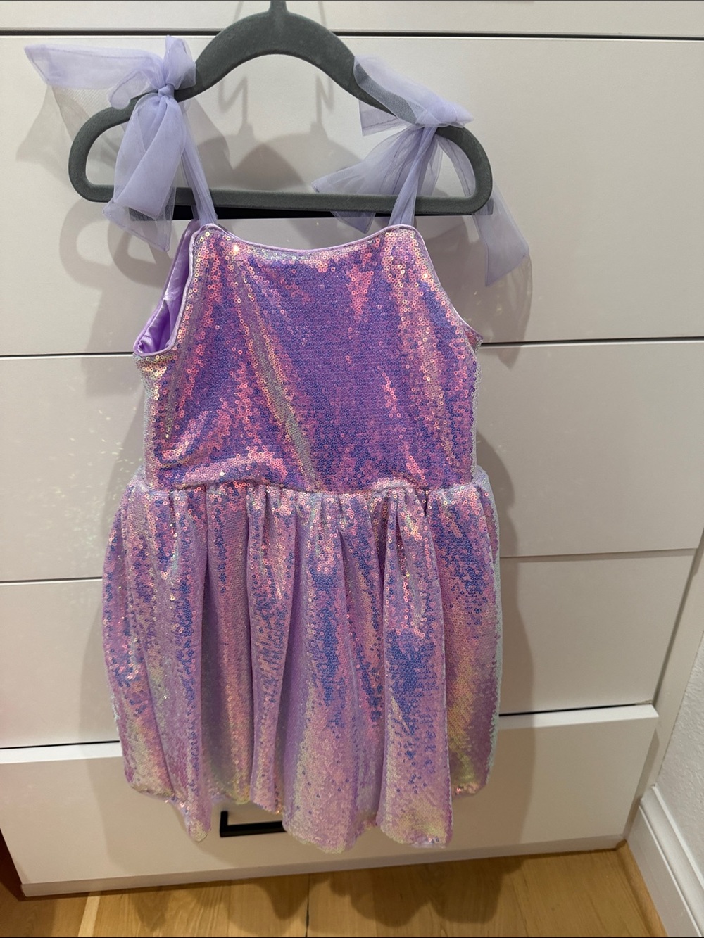 Lola + The Boys shimmer dress